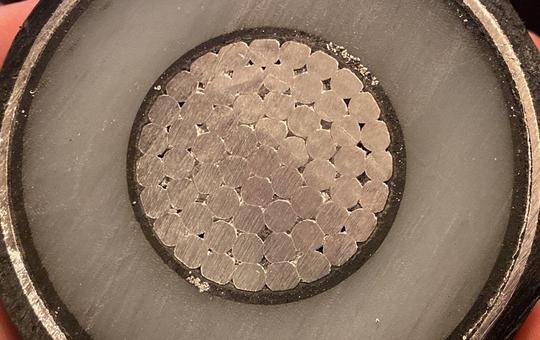 132kV 1,000mm Aluminium cable cross-section